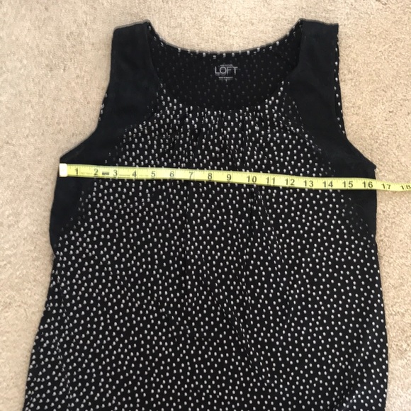LOFT DOT KNIT TOP - Picture 6 of 7